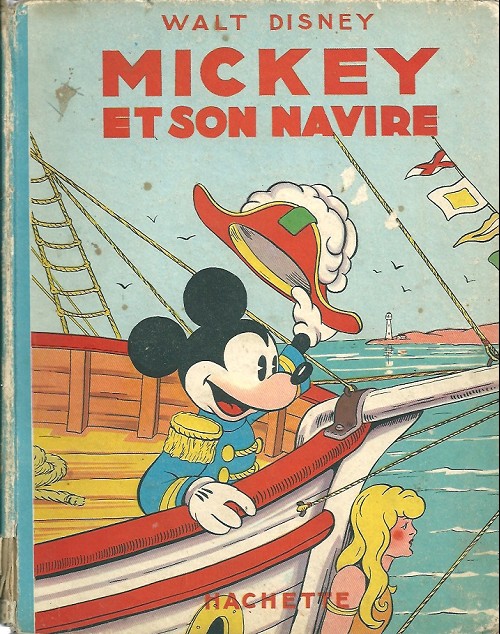 Couverture de l'album Walt Disney (Hachette) Silly Symphonies Tome 21 Mickey et son navire