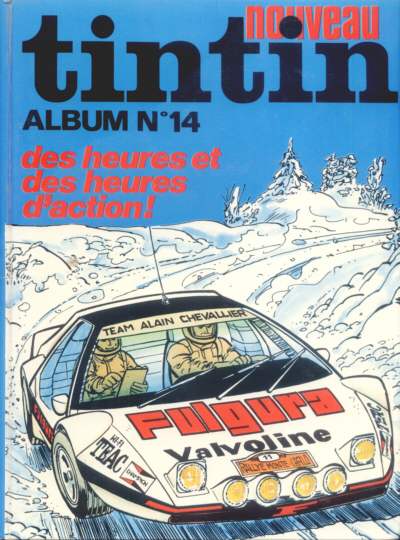 Couverture de l'album Tintin N° 14