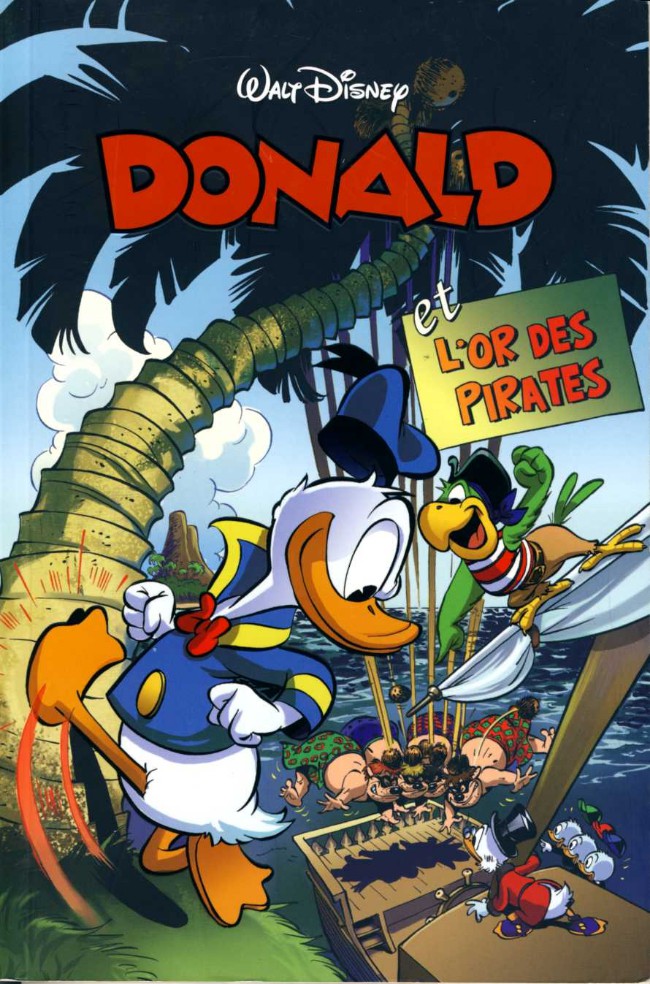 Couverture de l'album BD Disney Tome 16 Donald et l'or des pirates
