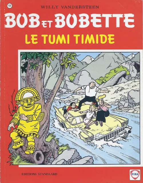 Couverture de l'album Bob et Bobette Tome 199 Le Tumi Timide