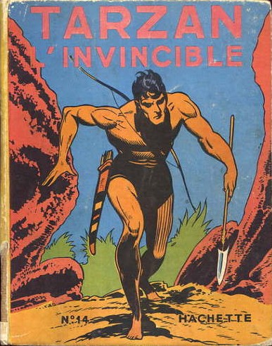 Couverture de l'album Tarzan N° 14 Tarzan l'invincible