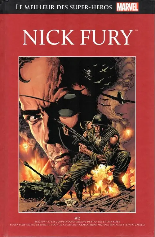 Couverture de l'album Le meilleur des Super-Héros Marvel Tome 21 Nick fury