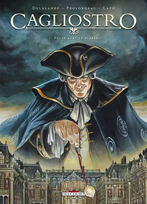 Couverture de l'album Cagliostro Tome 1 Pacte avec le Diable