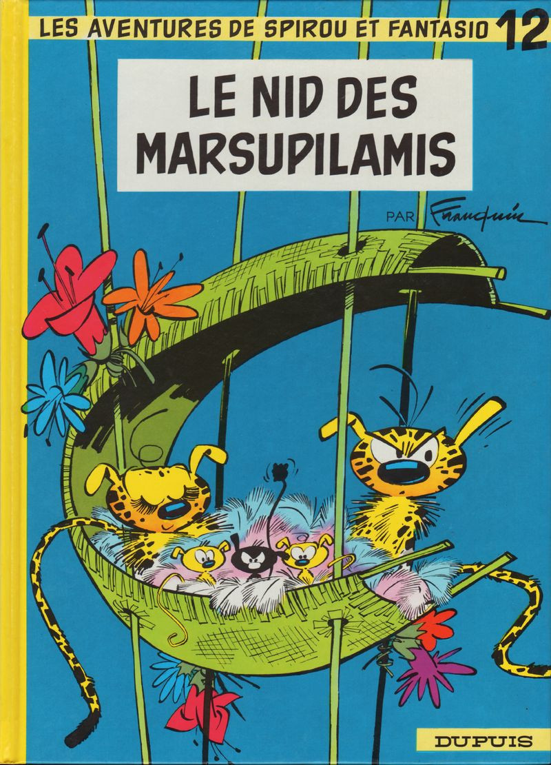 Couverture de l'album Spirou et Fantasio Tome 12 Le nid des marsupilamis
