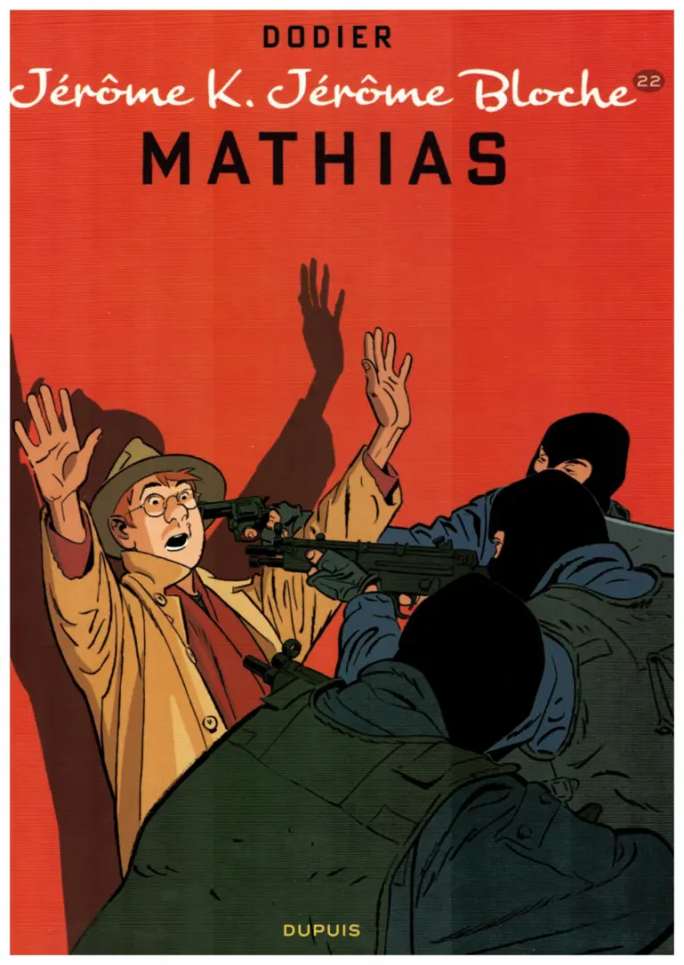 Couverture de l'album Jérôme K. Jérôme Bloche Tome 22 Mathias