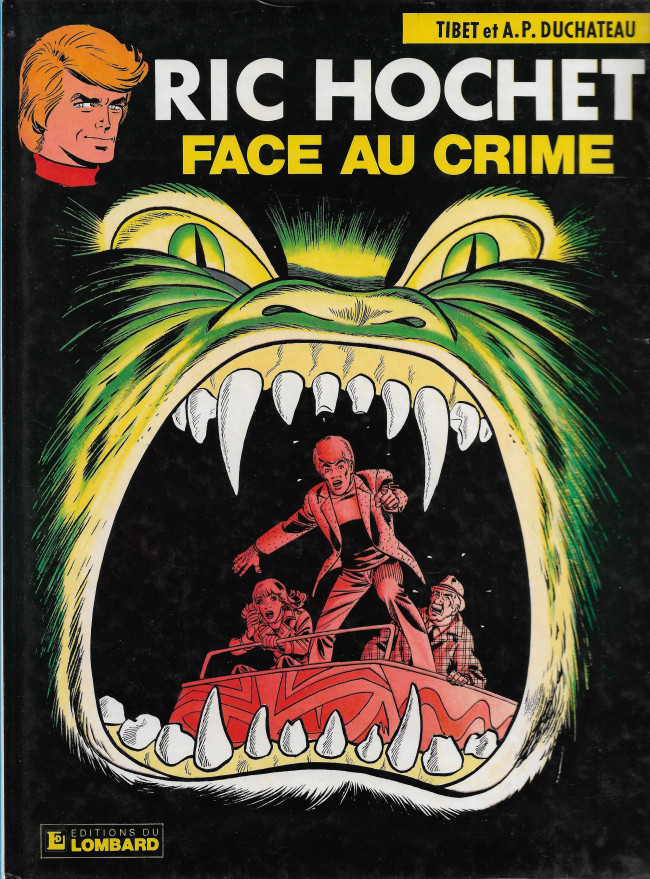 Couverture de l'album Ric Hochet Tome 38 Face au crime