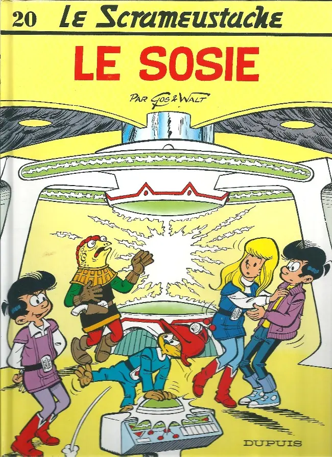 Couverture de l'album Le Scrameustache Tome 20 Le sosie
