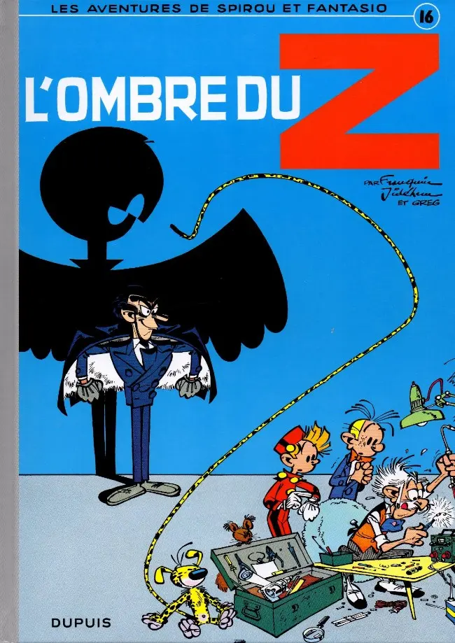Couverture de l'album Spirou et Fantasio Tome 16 L'ombre du Z