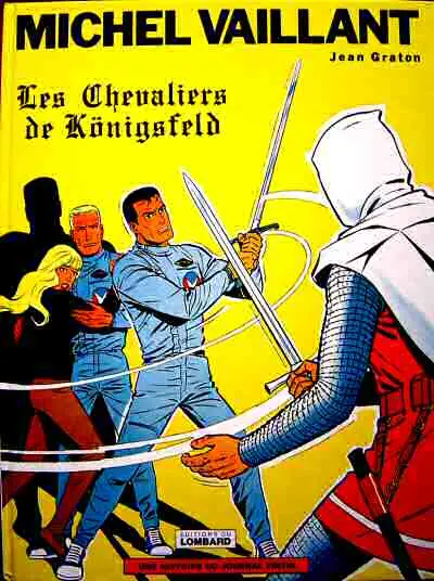 Couverture de l'album Michel Vaillant Tome 12 Les Chevaliers de Königsfeld
