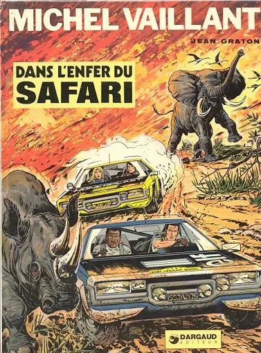 Couverture de l'album Michel Vaillant Tome 27 Dans l'enfer du safari