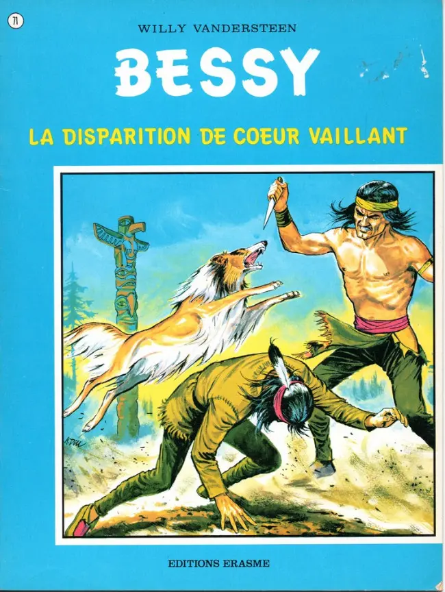 Couverture de l'album Bessy Tome 71 La disparition de cœur vaillant