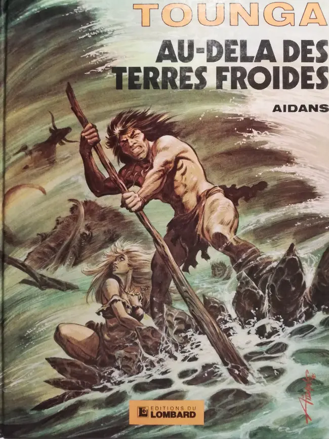 Couverture de l'album Tounga Tome 5 Au-delà des terres froides