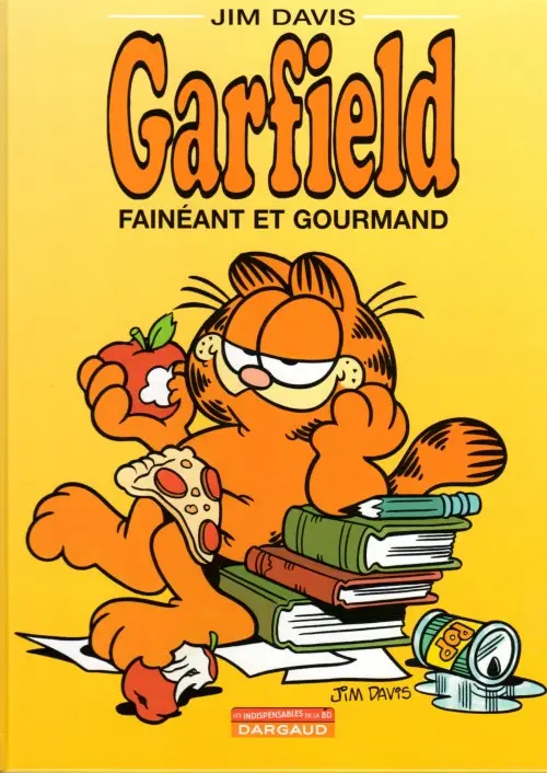 Couverture de l'album Garfield Tome 12 Fainéant et gourmand