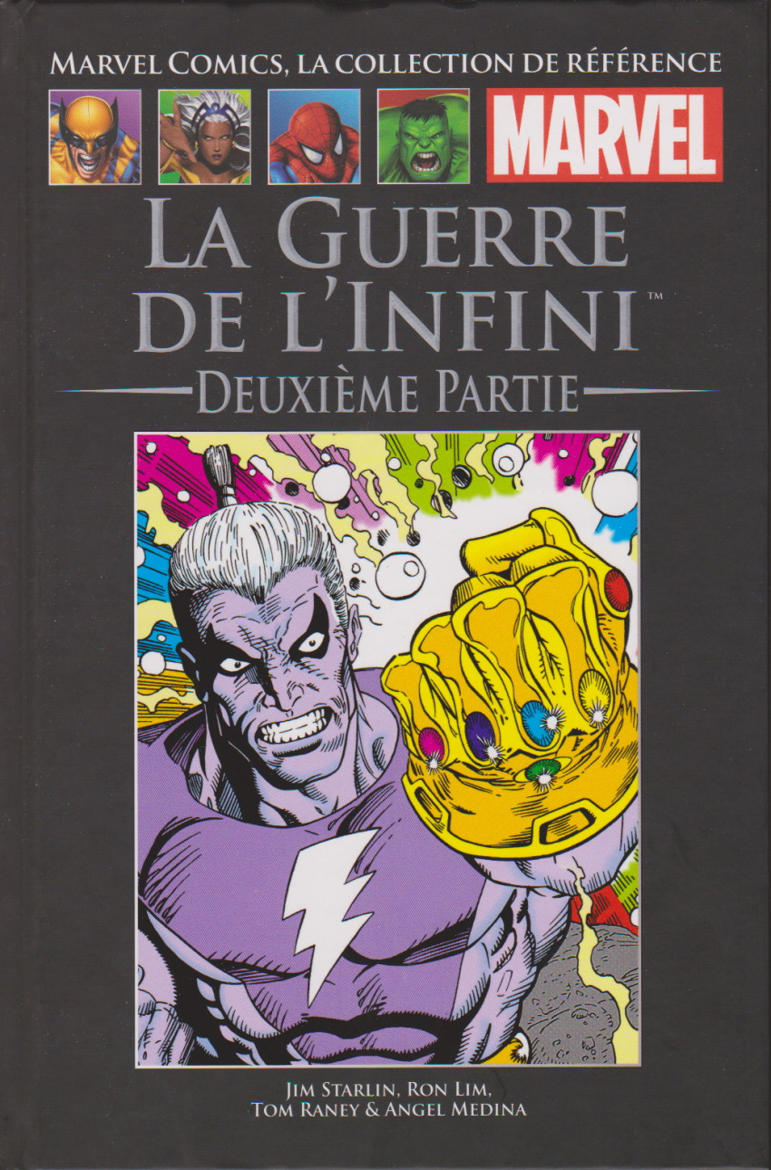 Couverture de l'album Marvel Comics - La collection de référence Tome 176 La Guerre de L'Infini : Deuxième Partie