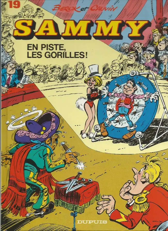 Couverture de l'album Sammy Tome 19 En piste les gorilles !