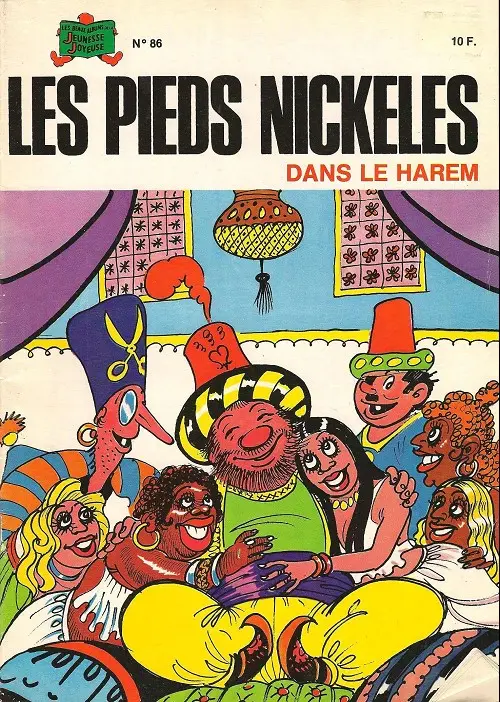 Couverture de l'album Les Pieds Nickelés Tome 86 Les pieds nickelés dans le harem