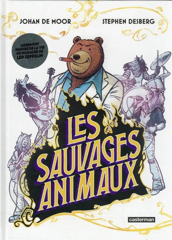 Couverture de l'album Les sauvages animaux
