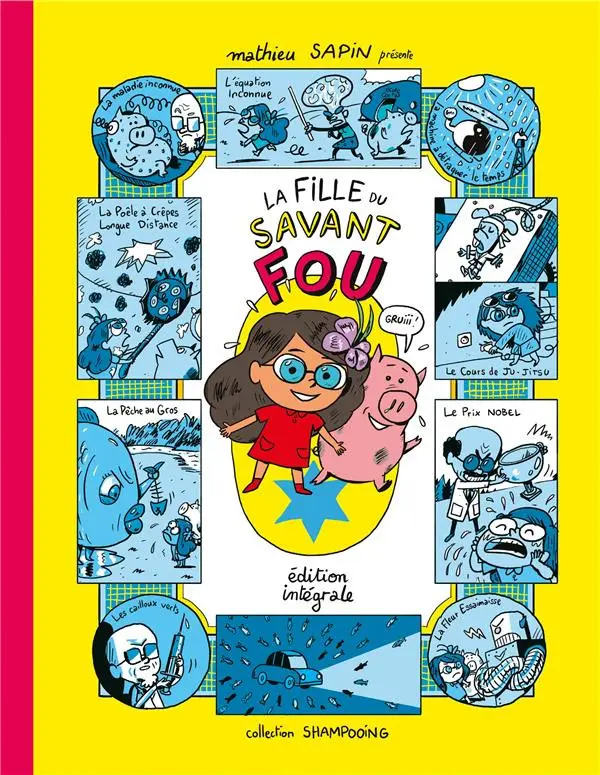 Couverture de l'album La Fille du savant fou édition intégrale