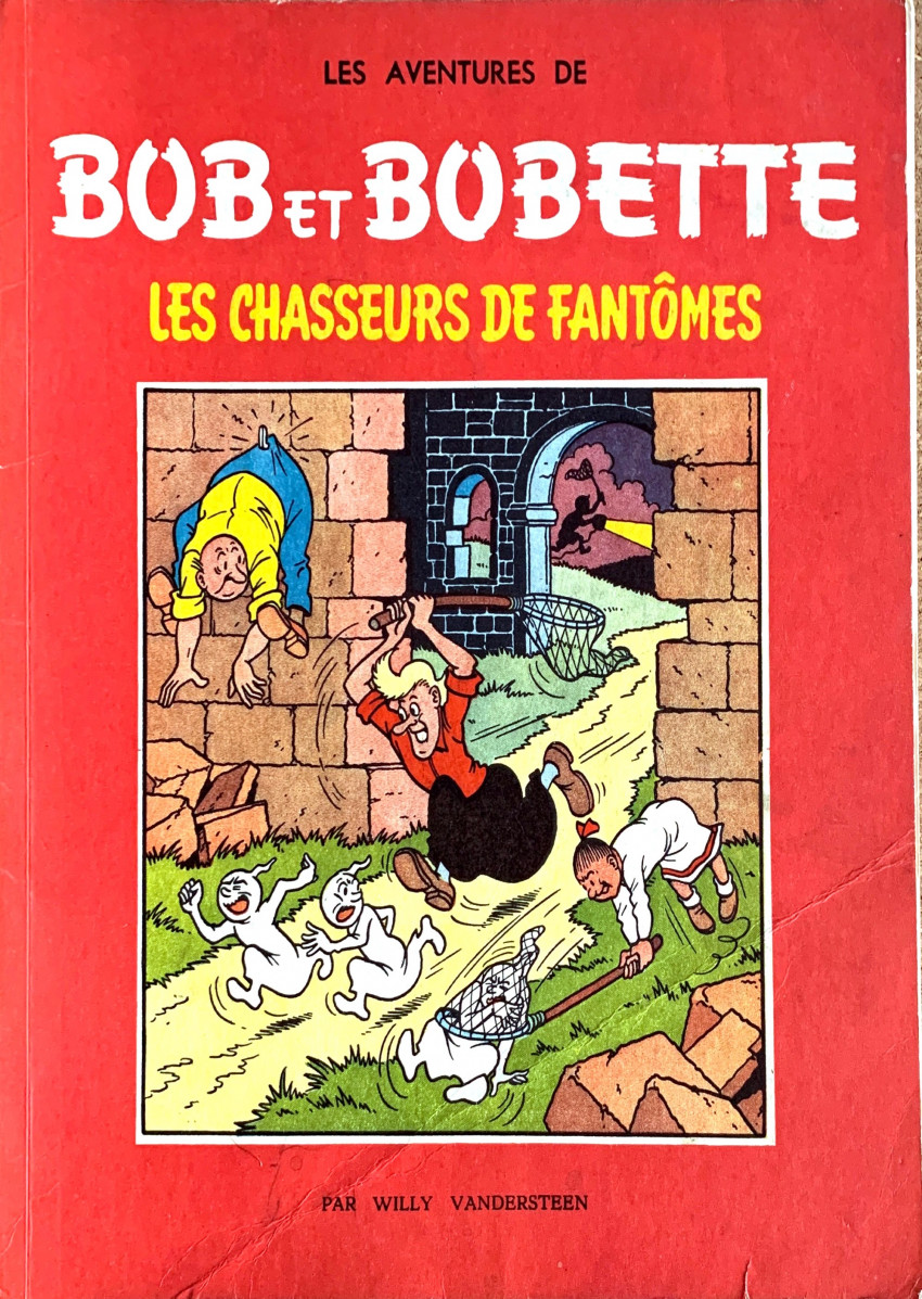 Couverture de l'album Bob et Bobette Tome 20 Les chasseurs de fantômes
