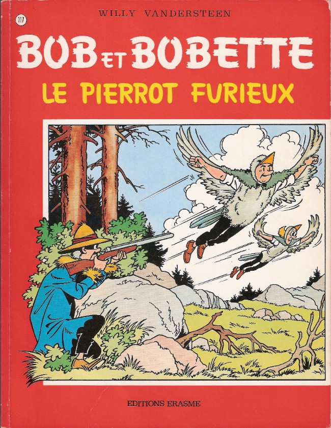 Couverture de l'album Bob et Bobette Tome 117 Le Pierrot furieux