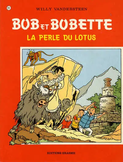 Couverture de l'album Bob et Bobette Tome 212 La perle du lotus