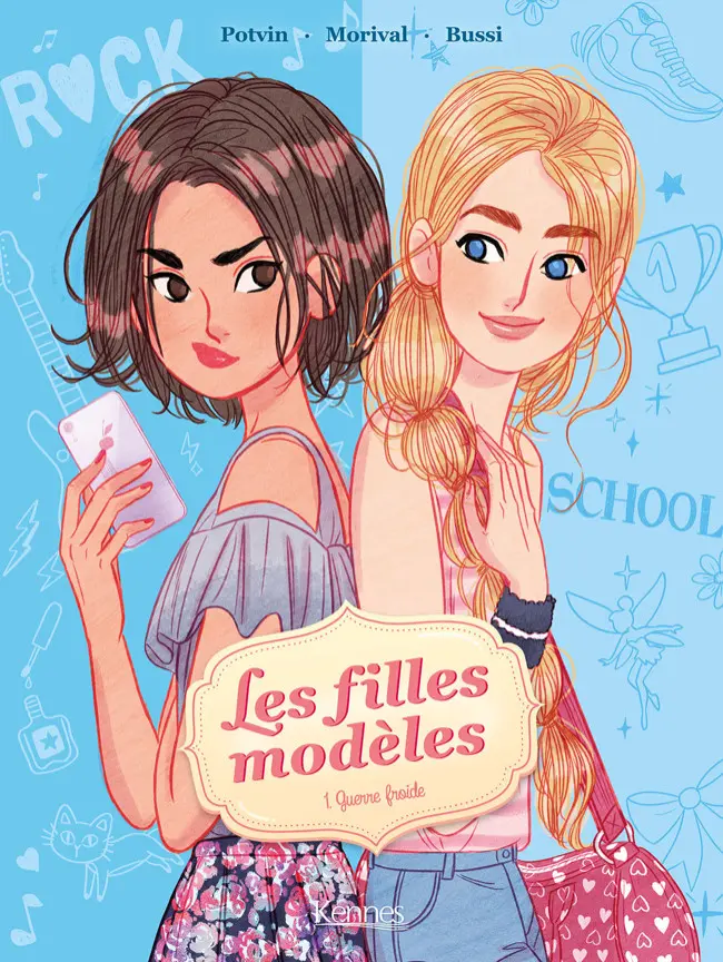 Couverture de l'album Les filles modèles 1 Guerre froide