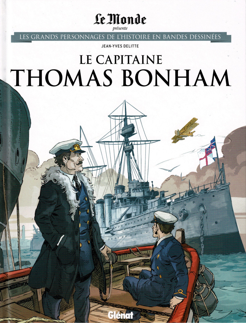 Couverture de l'album Les grands personnages de l'Histoire en bandes dessinées Tome 93 Le Capitaine Thomas Bonham