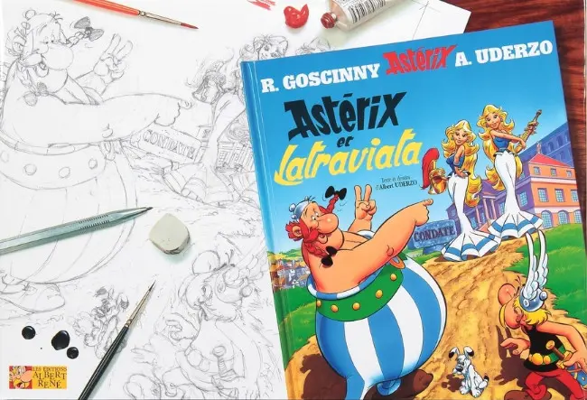 Couverture de l'album Astérix Tome 31 Astérix et Latraviata