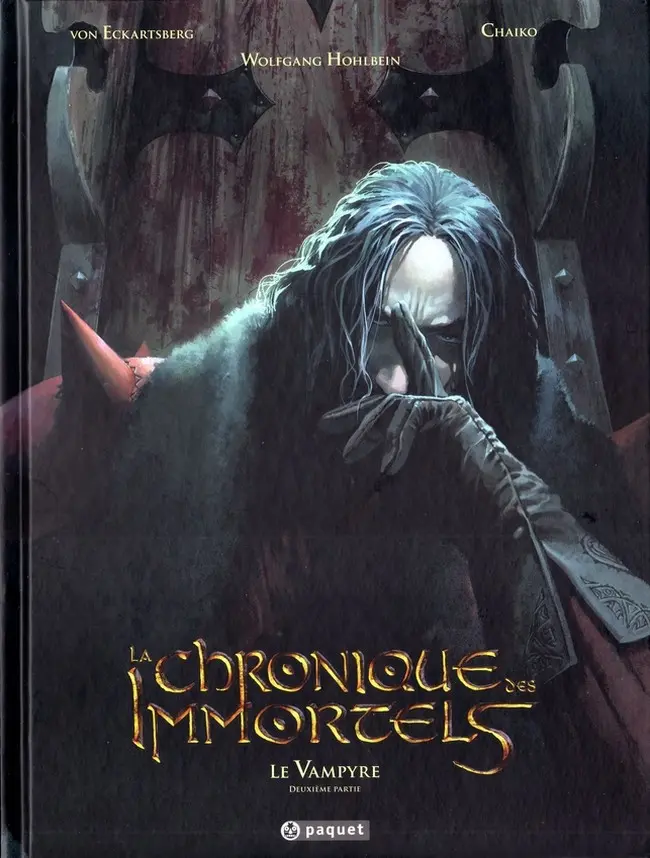 Couverture de l'album La Chronique des Immortels Tome 4 Le Vampyre - Deuxième Partie