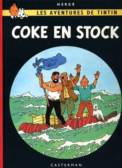 Couverture de l'album Tintin Tome 19 Coke en stock