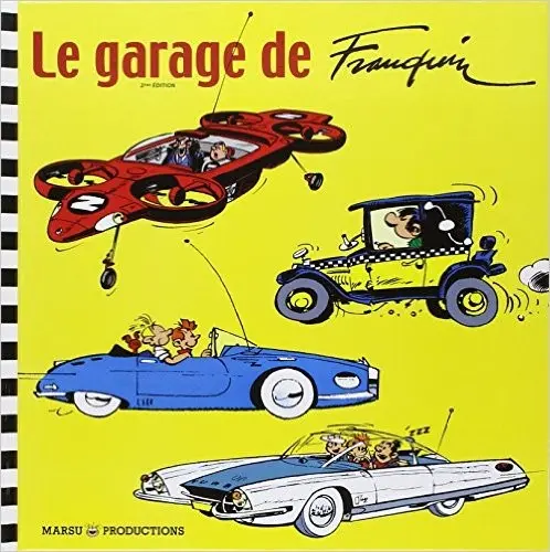 Couverture de l'album Le garage de Franquin