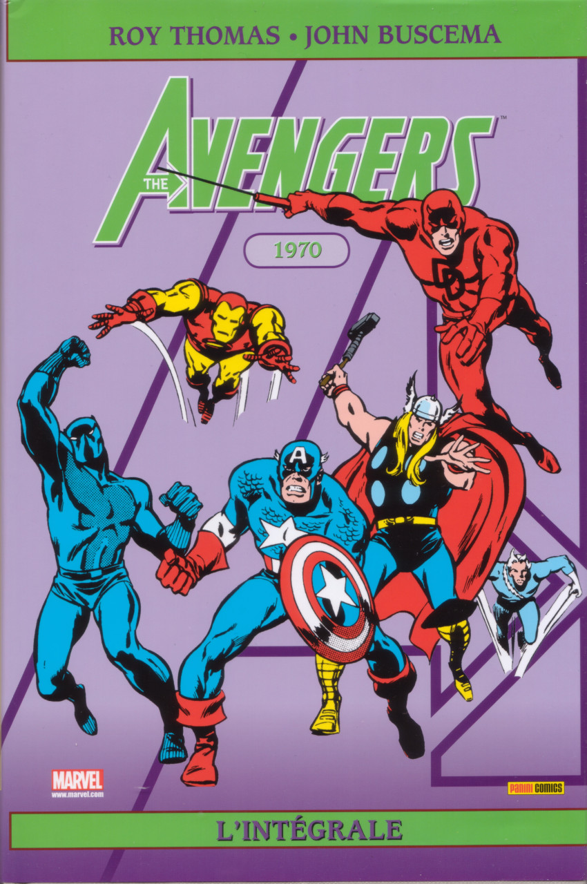 Couverture de l'album The Avengers - L'intégrale Tome 7 1970