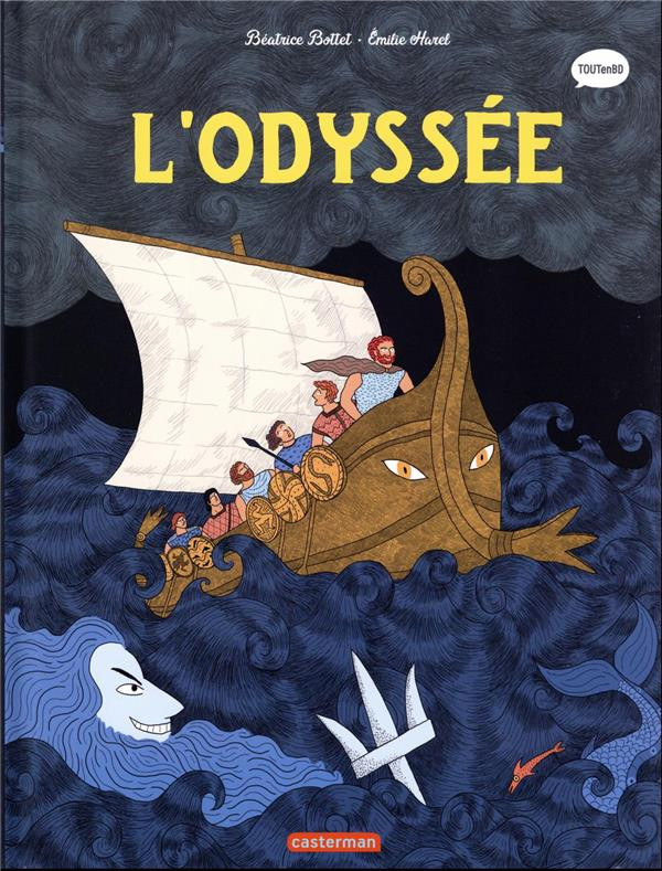 Couverture de l'album La Mythologie en BD L'Odyssée