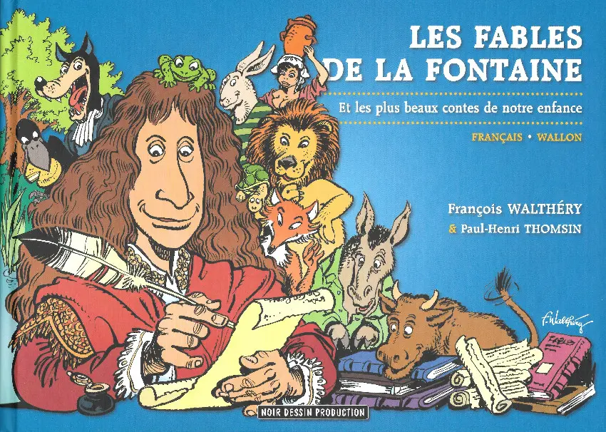 Couverture de l'album Les fables de La Fontaine et les plus beaux contes de notre enfance