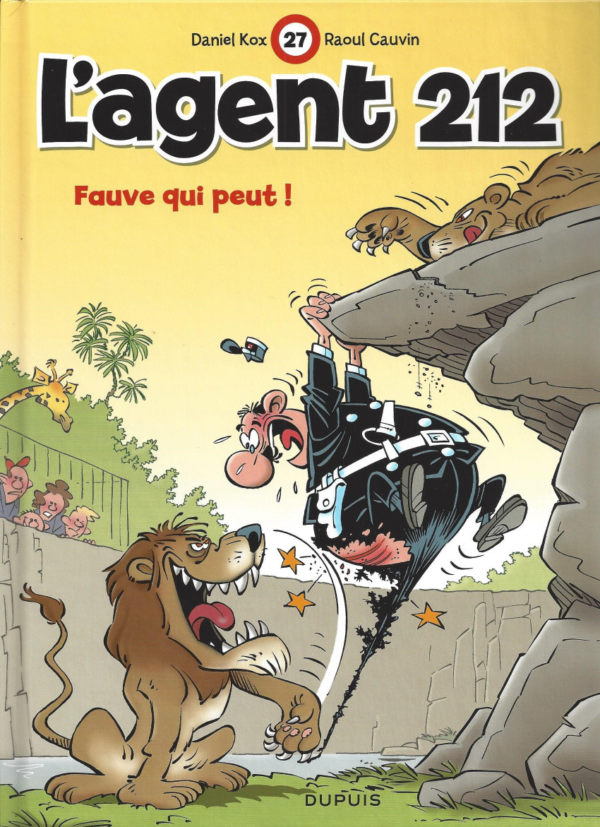 Couverture de l'album L'Agent 212 Tome 27 Fauve qui peut !