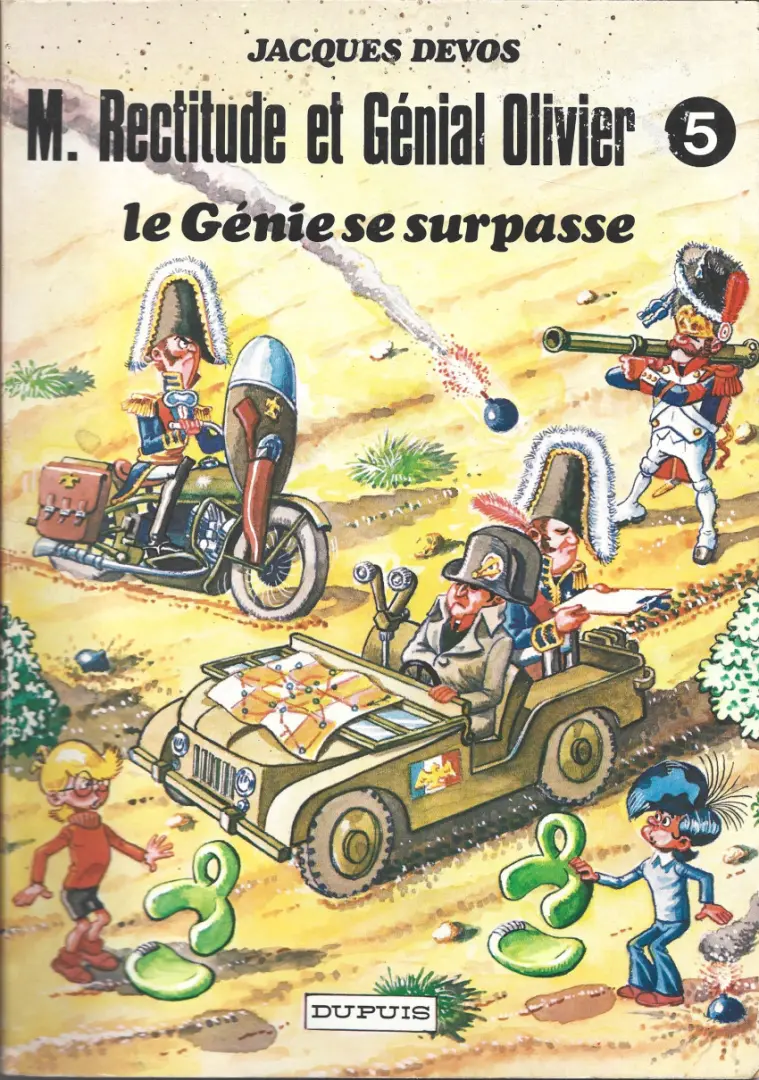 Couverture de l'album M. Rectitude et Génial Olivier Tome 5 Le Génie se surpasse