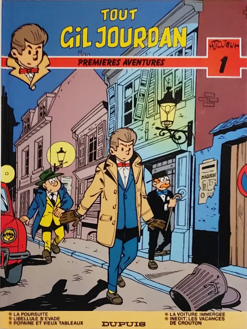 Couverture de l'album Gil Jourdan Tout Gil Jourdan Tome 1 Premières aventures