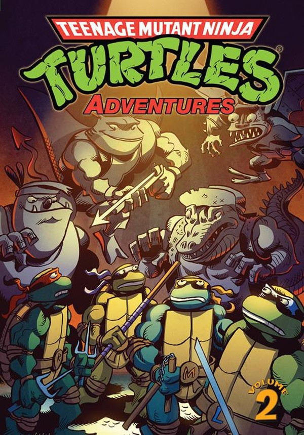 Couverture de l'album Teenage Mutant Ninja Turtles Adventures Volume 2