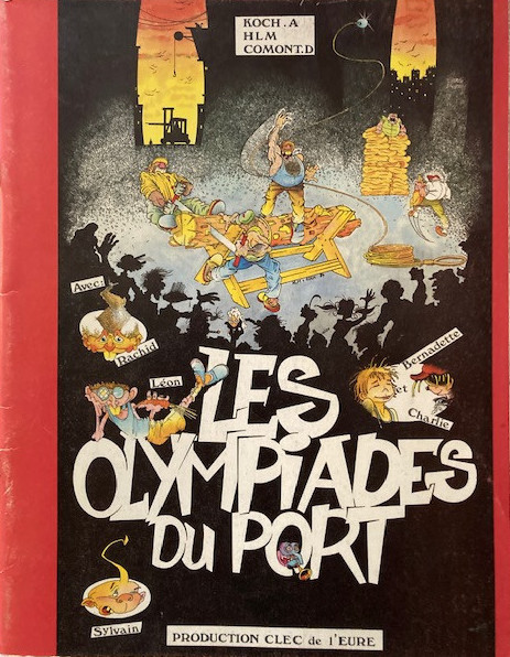 Couverture de l'album Les olympiades du port