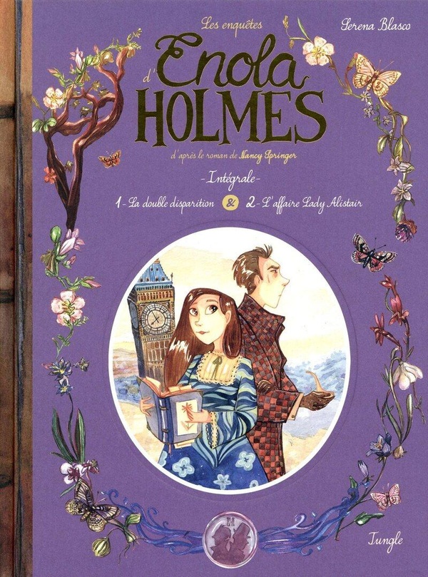 Couverture de l'album Les Enquêtes d'Enola Holmes Intégrale