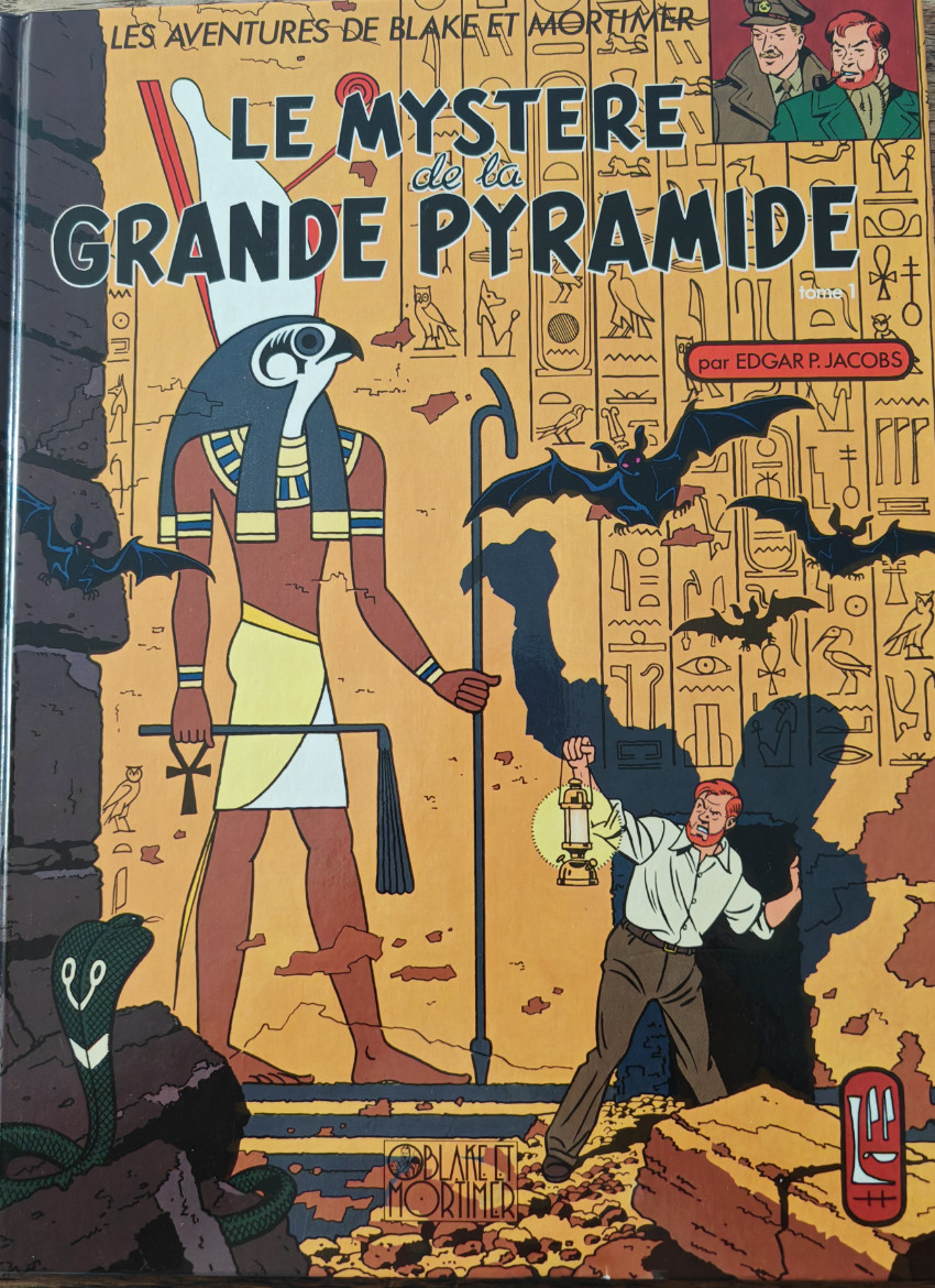 Couverture de l'album Blake et Mortimer Tome 4 Le mystère de la grande pyramide