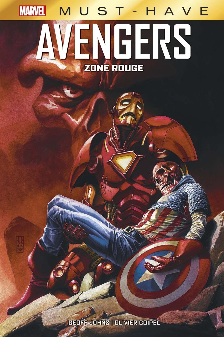 Couverture de l'album Avengers Tome 2 Zone rouge
