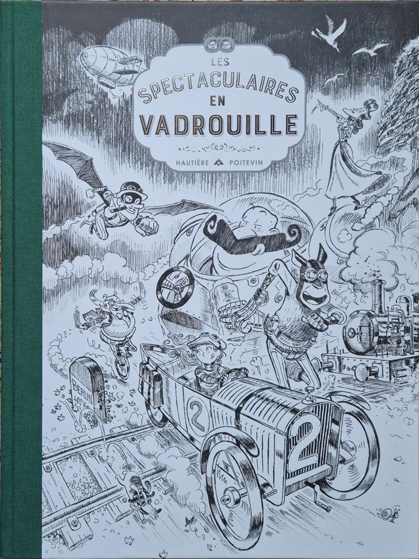 Couverture de l'album Une aventure des Spectaculaires Les Spectaculaires en vadrouille