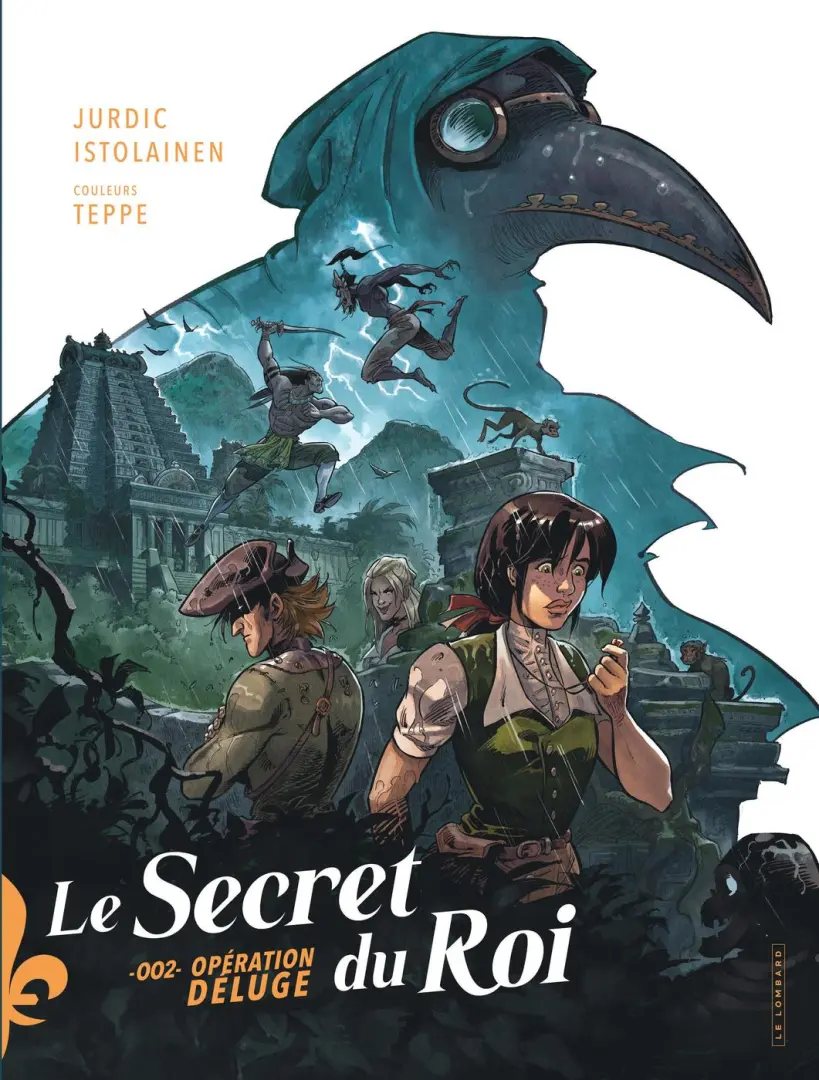 Couverture de l'album Le secret du roi 002 Opération Déluge