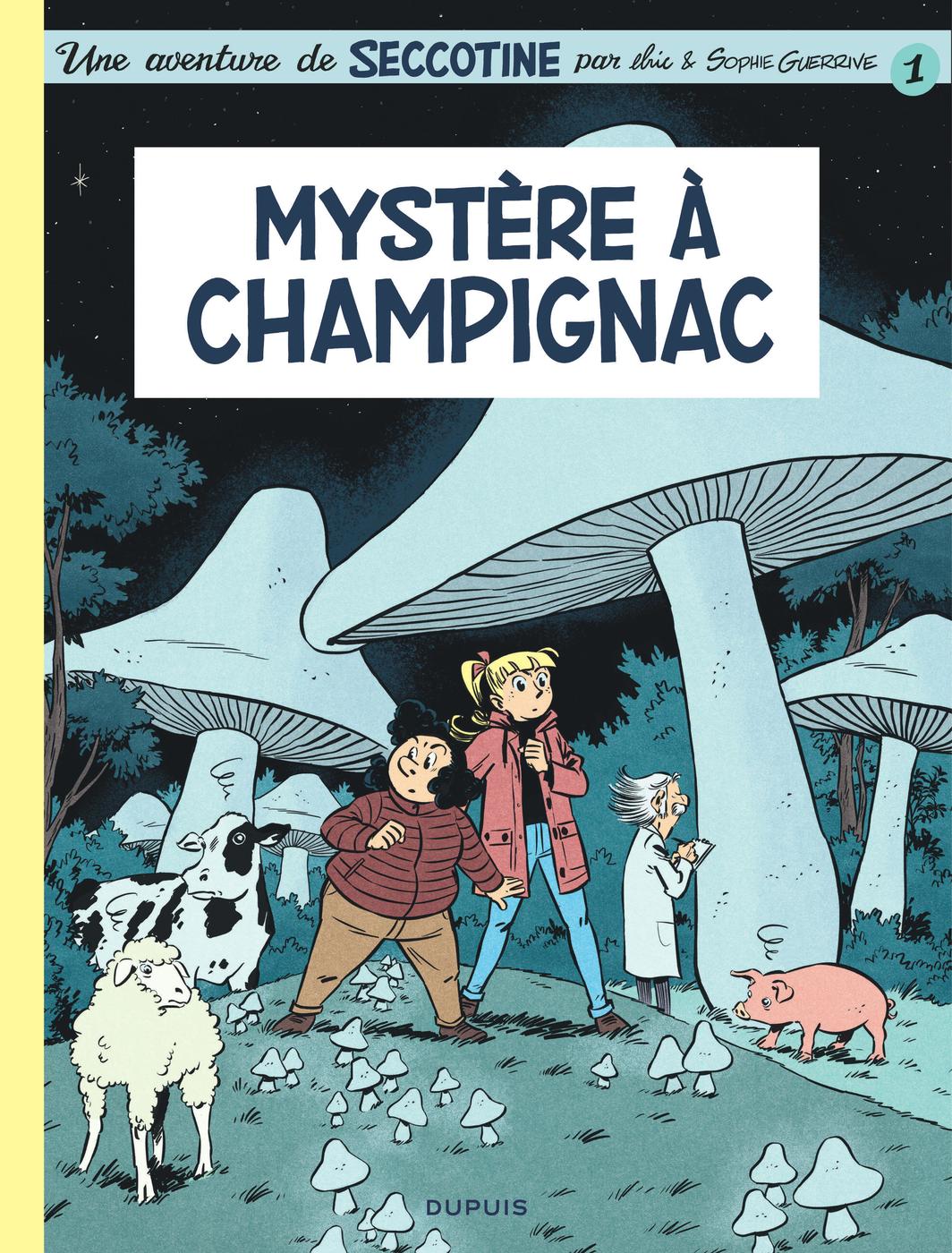 Couverture de l'album Seccotine 1 Mystère à Champignac