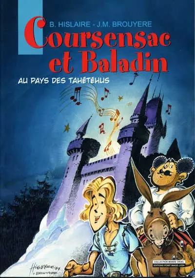 Couverture de l'album Coursensac et Baladin Au pays des Tahétéhus