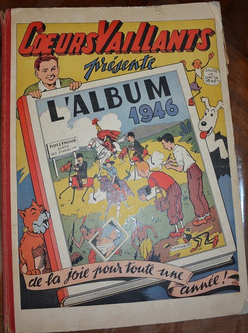 Couverture de l'album Cœurs Vaillants N° 0 1946 (n°1 à 22)