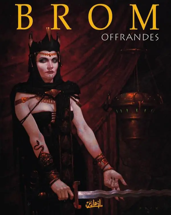Couverture de l'album Art Fantastique de Brom Offrandes