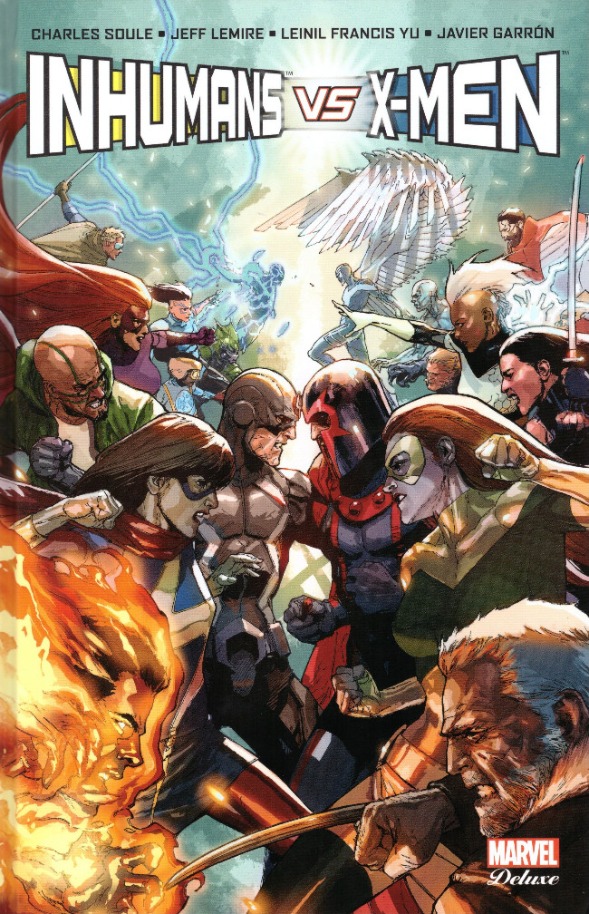 Couverture de l'album Inhumans vs X-Men