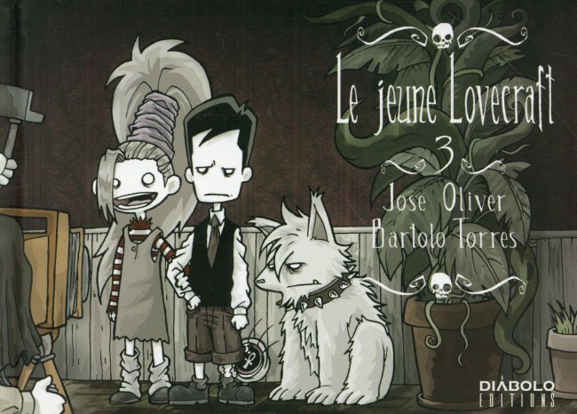 Couverture de l'album Le Jeune Lovecraft Tome 3